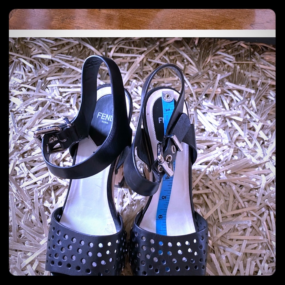 Fendi Openwork Sandals